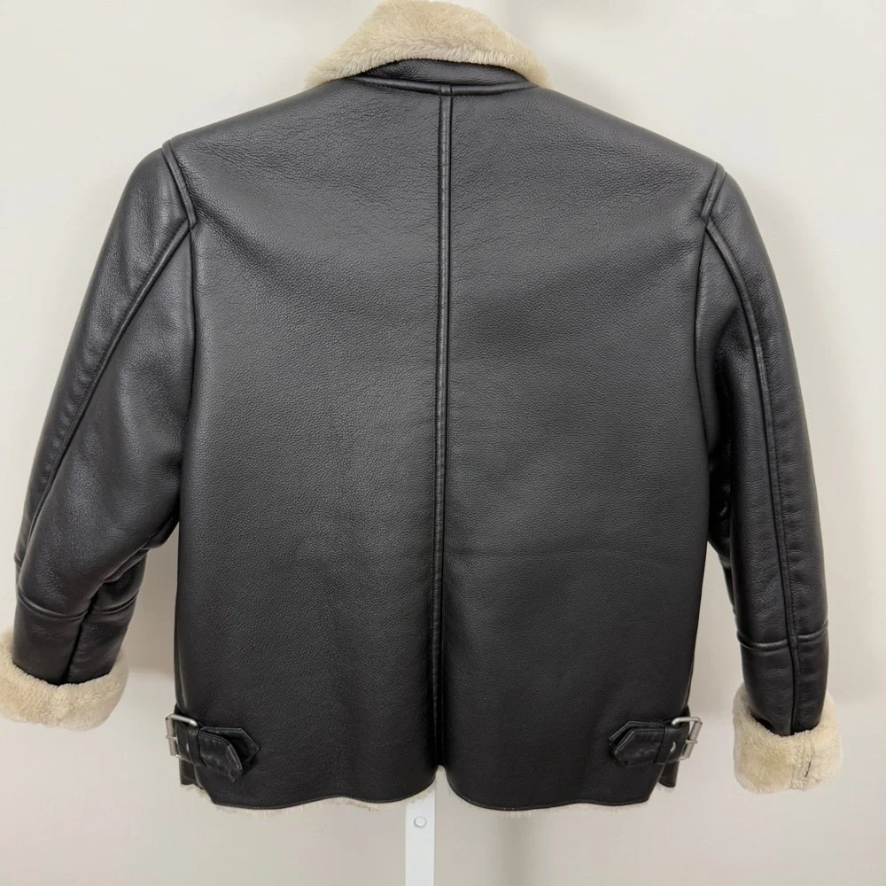 ZARA Faux LEATHER JACKET KIDS SIZE‎ 11–12